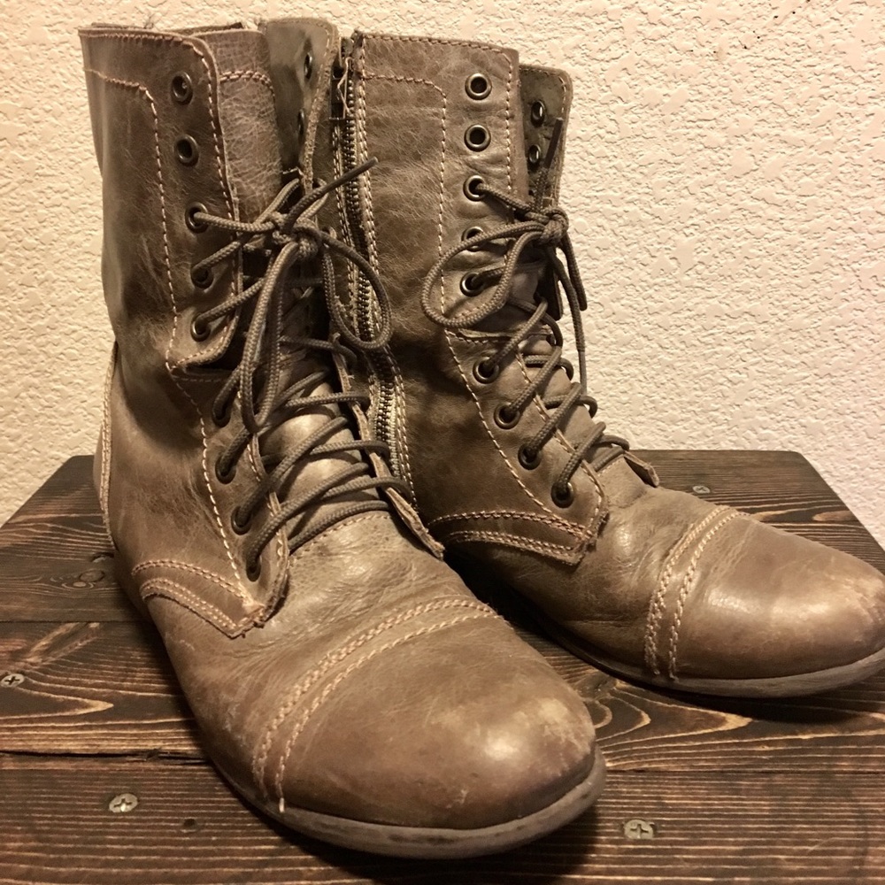 Steve Madden Combat Boots